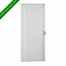 Porte galbée métal pour coffret et armoire XL³400 et XL³160 hauteur 1050mm