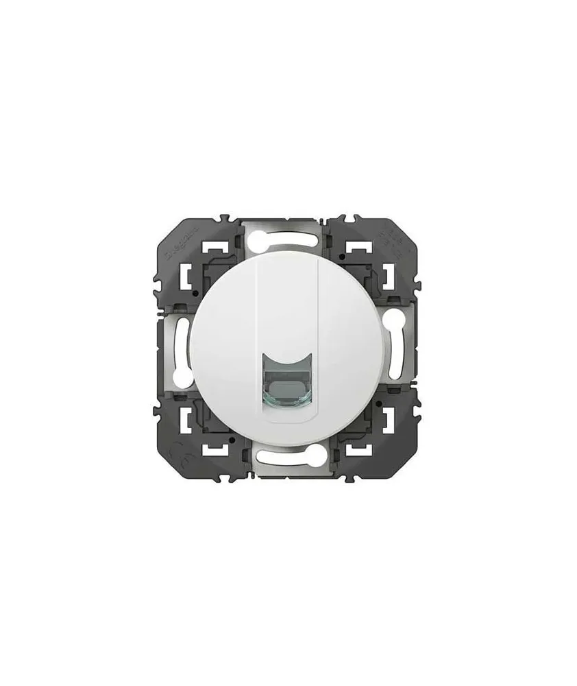 Prise blindée RJ45 cat6 STP Dooxie - Blanc - 600375 - Legrand