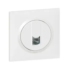 Prise blindée RJ45 catégorie6 FTP dooxie finition blanc