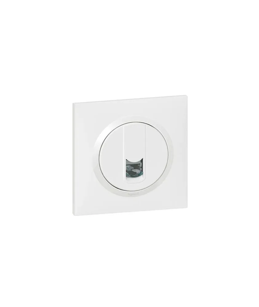 Prise blindée RJ45 catégorie6 FTP dooxie finition blanc