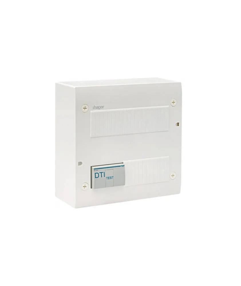 Coffret de communication éco 8xRJ45 Grade 2TV (TN306)