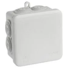Eur'ohm - Boîte de dérivation étanche 80x80x45 mm - Réf : 50033