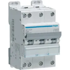 Hager - Disjoncteur 3P+N 6-10kA courbe C - 40A 3 modules - Réf : NFT840