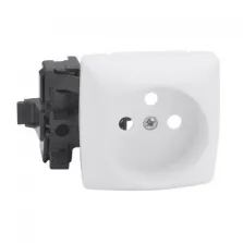 Legrand - Prise de courant 2P+T - Appareillage saillie composable - blanc - Réf: 086127