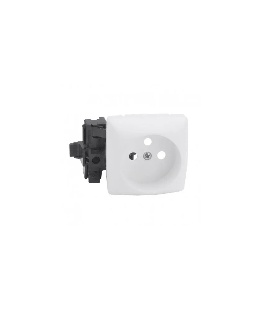 Legrand - Prise de courant 2P+T - Appareillage saillie composable - blanc - Réf: 086127
