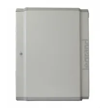 LEGRAND 020254 - PORTE GALBÉE MÉTAL, POUR COFFRET 4 RANGÉES DE 24 MODULES