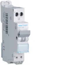 HAGER Disjoncteur 2A auto Ph+N courbe C 3kA 230V - MFS702