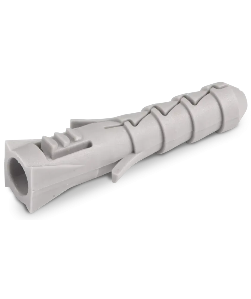 Cheville nylon 6x30 mm - boîte en carton - 100 pièces.