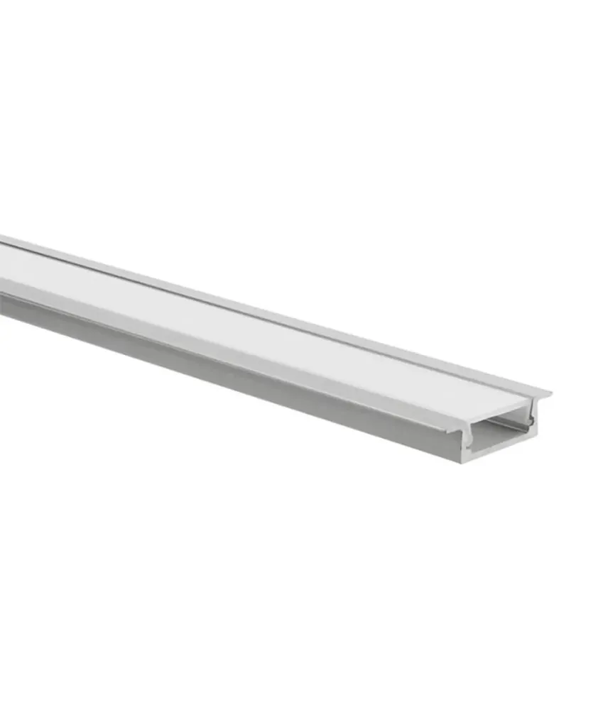 Profilé Aluminium Encastrable pour ruban 12V ou 24V 1M