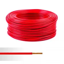 Fil électrique souple ho7v-k 16mm2 rouge (prix au m)