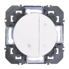 Legrand - Variateur toutes lampes dooxie 2 fils sans Neutre finition blanc - Réf : 600060